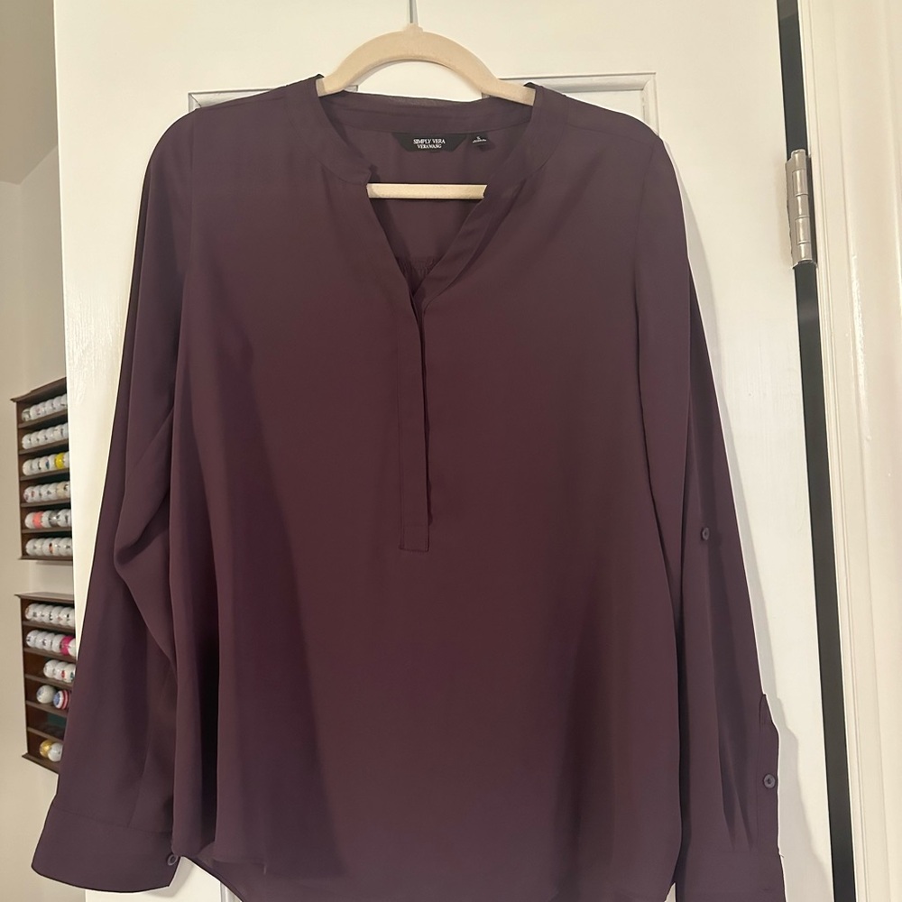 Long Sleeve Simply Vera by Vera Wang